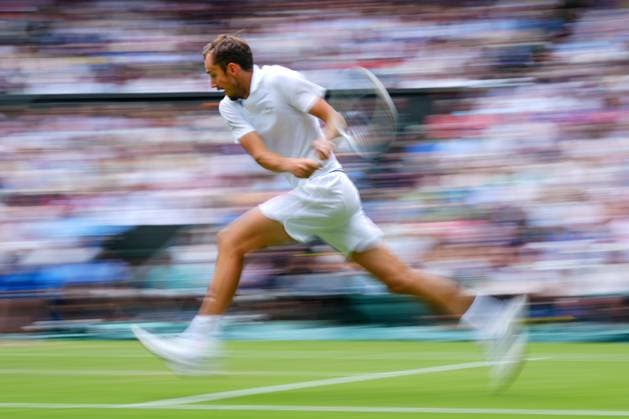 Daniil Medvedev during his semi final match Wimbledon Tennis Championships, Day 12, The All England Lawn Tennis and Croquet Club, London, UK - 12 Jul 2024  Copyright: xJavierxGarcia Shutterstockx 14581882ev