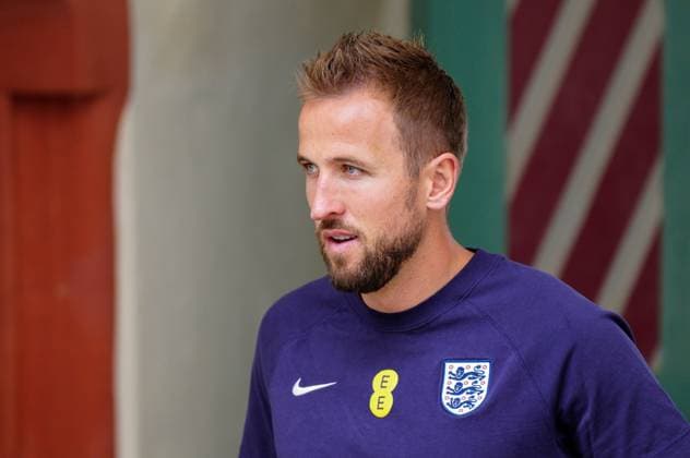 Harry Kane of England pictured at the media centre England press conference, PK, Pressekonferenz UEFA European Championship, EM, Europameisterschaft 2024, Final, Football, Spa & Golf Resort Weimarer Land, Blankenhain, Germany, 12 Jul 2024 EDITORIAL USE ONLY No use with unauthorised audio, video, data, fixture lists, club league logos or live services. Online in-match use limited to 120 images, no video emulation. No use in betting, games or single club league player publications. Copyright: xDavexShopland Shutterstockx 14583689aq