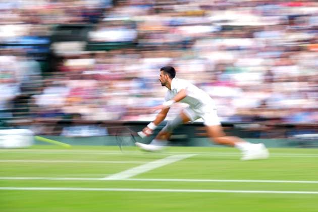 Novak Djokovic during his semi final match Wimbledon Tennis Championships, Day 12, The All England Lawn Tennis and Croquet Club, London, UK - 12 Jul 2024  Copyright: xJavierxGarcia Shutterstockx 14581882gp