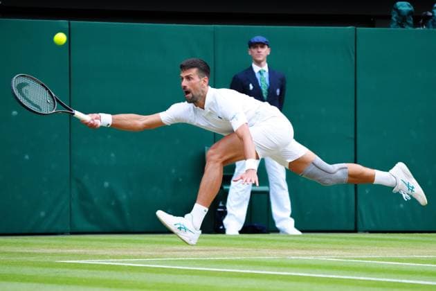 Novak Djokovic during his semi final match Wimbledon Tennis Championships, Day 12, The All England Lawn Tennis and Croquet Club, London, UK - 12 Jul 2024  Copyright: xJavierxGarcia Shutterstockx 14581882he