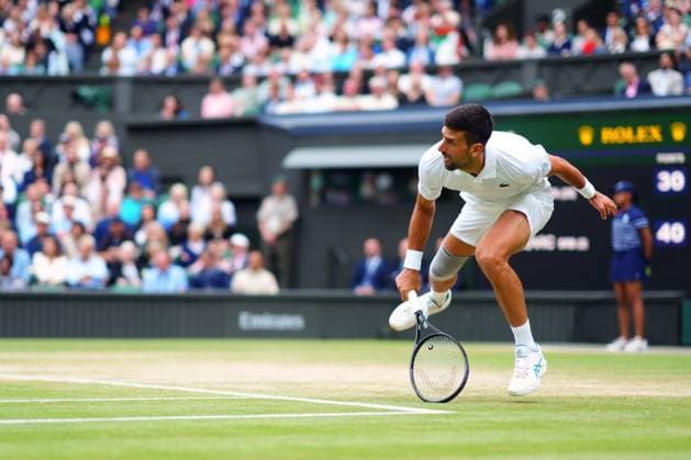 Novak Djokovic during his semi final match Wimbledon Tennis Championships, Day 12, The All England Lawn Tennis and Croquet Club, London, UK - 12 Jul 2024  Copyright: xJavierxGarcia Shutterstockx 14581882hm