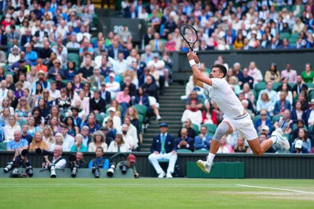 Novak Djokovic during his semi final match Wimbledon Tennis Championships, Day 12, The All England Lawn Tennis and Croquet Club, London, UK - 12 Jul 2024  Copyright: xJavierxGarcia Shutterstockx 14581882hp