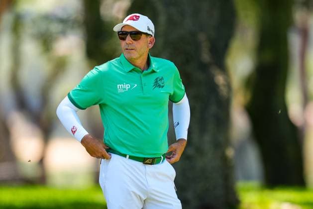 July 12, 2024, Cadiz, Cadiz, SPAIN: Sergio Garcia of Fireball team looks on during day one of the LIV Golf Andalucia at Golf Club Royal of Valderrama on July 12, 2024 in Cadiz, Spain. Cadiz SPAIN - ZUMAa181 20240712_zaa_a181_078 Copyright: xJoaquinxCorcherox