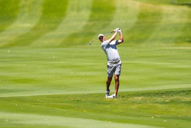 July 12, 2024, Cadiz, Cadiz, SPAIN: Martin Kaymer of Cleeks team in action during day one of the LIV Golf Andalucia at Golf Club Royal of Valderrama on July 12, 2024 in Cadiz, Spain. Cadiz SPAIN - ZUMAa181 20240712_zaa_a181_153 Copyright: xJoaquinxCorcherox