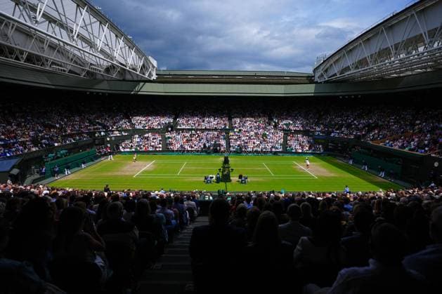 Barbora Krejcikova and Jasmine Paolini during the Ladies Singles Final Wimbledon Tennis Championships, Day 13, The All England Lawn Tennis and Croquet Club, London, UK - 13 Jul 2024  Copyright: xJavierxGarcia Shutterstockx 14584798l