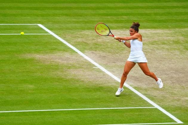 Jasmine Paolini during the Ladies Singles Final Wimbledon Tennis Championships, Day 13, The All England Lawn Tennis and Croquet Club, London, UK - 13 Jul 2024  Copyright: xJavierxGarcia Shutterstockx 14584798r