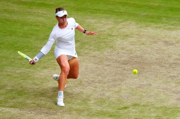 Barbora Krejcikova during the Ladies Singles Final Wimbledon Tennis Championships, Day 13, The All England Lawn Tennis and Croquet Club, London, UK - 13 Jul 2024  Copyright: xJavierxGarcia Shutterstockx 14584798u