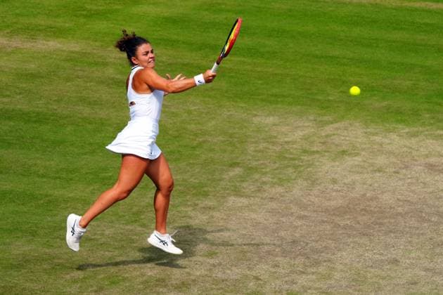 Jasmine Paolini during the Ladies Singles Final Wimbledon Tennis Championships, Day 13, The All England Lawn Tennis and Croquet Club, London, UK - 13 Jul 2024  Copyright: xJavierxGarcia Shutterstockx 14584798bs