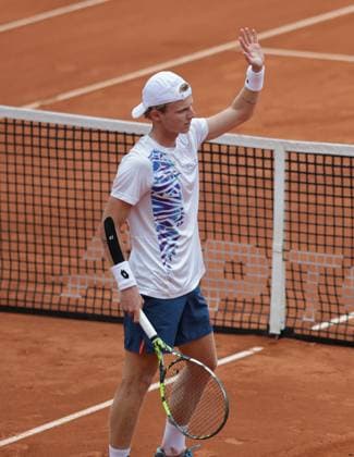 Tennis Men ATP, Tennis Men Tour 500 European Open Hamburg, Hamburg Open ATP 500 2024 Qualifying Round , 13 07 2024, Jesper de Jong leaves the match as winner Copyright: FernandoxSoares