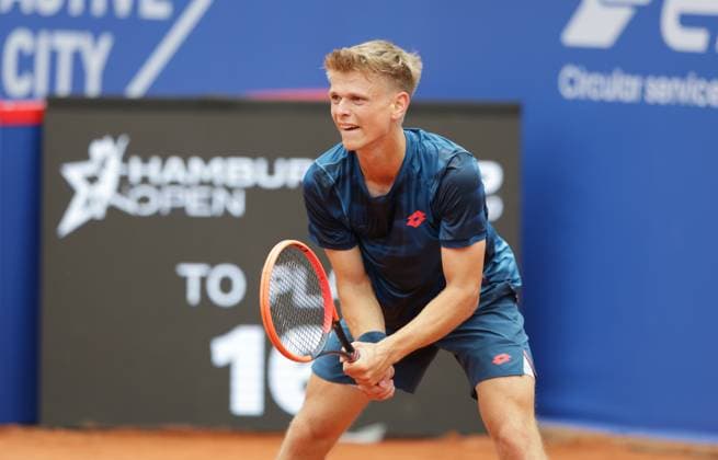Tennis Men ATP, Tennis Men Tour 500 European Open Hamburg, Hamburg Open ATP 500 2024 Qualifying Round , 13 07 2024, Marvin Moeller GER Copyright: FernandoxSoares