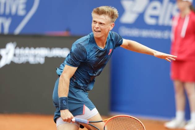 Tennis Men ATP, Tennis Men Tour 500 European Open Hamburg, Hamburg Open ATP 500 2024 Qualifying Round , 13 07 2024, Marvin Moeller GER Copyright: FernandoxSoares
