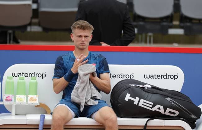 Tennis Men ATP, Tennis Men Tour 500 European Open Hamburg, Hamburg Open ATP 500 2024 Qualifying Round , 13 07 2024, Marvin Moeller GER Copyright: FernandoxSoares