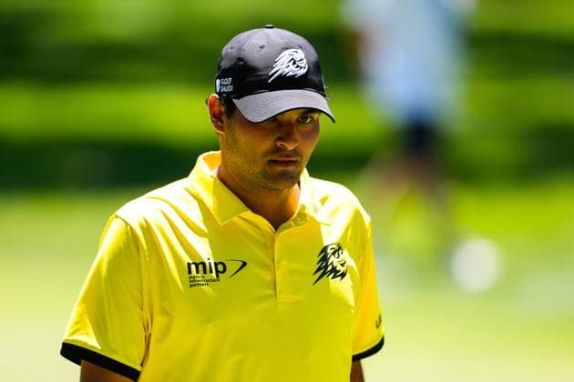 July 13, 2024, Cadiz, Cadiz, SPAIN: Eugenio Chacarra of Fireball team looks on during day two of the LIV Golf Andalucia at Golf Club Royal of Valderrama on July 13, 2024 in Cadiz, Spain. Cadiz SPAIN - ZUMAa181 20240713_zaa_a181_021 Copyright: xJoaquinxCorcherox