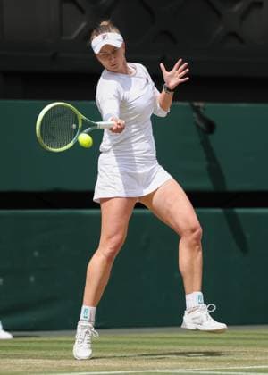 Barbora Krejcikova CZE , Final, Final Tennis Wimbledon 2024 Grand Slam ITF ATP WTA AELTC London Great Britain 13 July 2024 Copyright: xJuergenxHasenkopfx