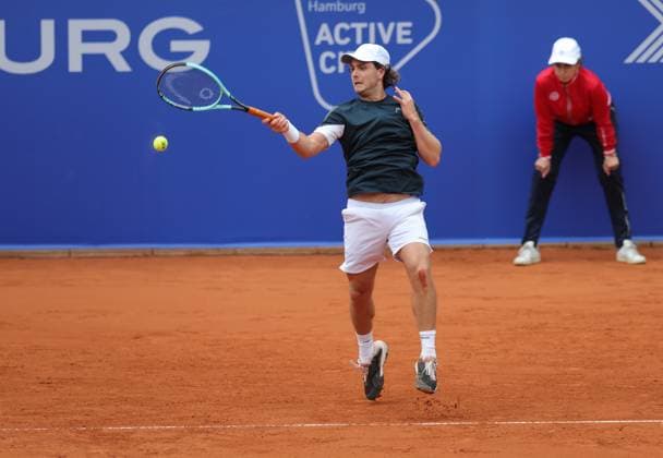 Tennis Men ATP, Tennis Men Tour 500 European Open Hamburg, Hamburg Open ATP 500 2024 Qualifying Round , 13 07 2024, Marco Trungelliti ARG Copyright: FernandoxSoares