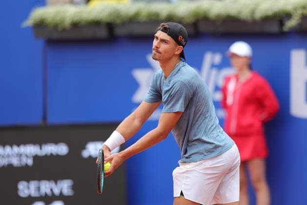 Tennis Men ATP, Tennis Men Tour 500 European Open Hamburg, Hamburg Open ATP 500 2024 Qualifying Round , 13 07 2024, Marko Topo GER Copyright: FernandoxSoares