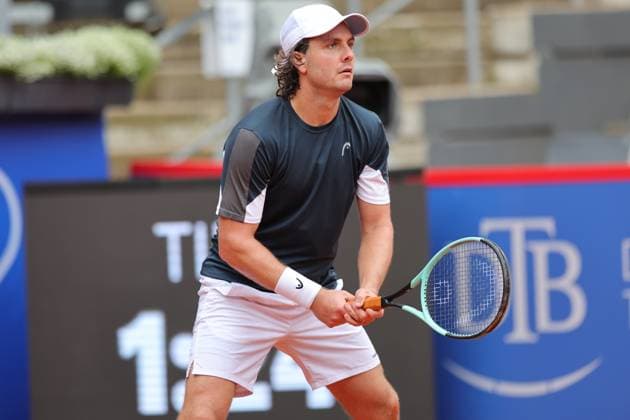 Tennis Men ATP, Tennis Men Tour 500 European Open Hamburg, Hamburg Open ATP 500 2024 Qualifying Round , 13 07 2024, Marco Trungelliti ARG Copyright: FernandoxSoares
