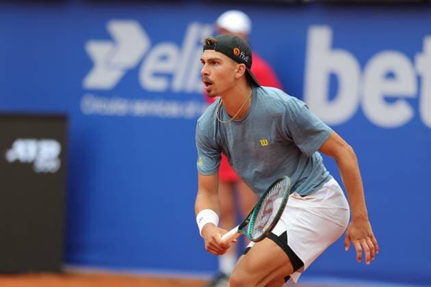 Tennis Men ATP, Tennis Men Tour 500 European Open Hamburg, Hamburg Open ATP 500 2024 Qualifying Round , 13 07 2024, Marko Topo GER Copyright: FernandoxSoares