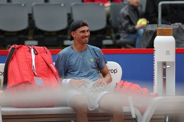 Tennis Men ATP, Tennis Men Tour 500 European Open Hamburg, Hamburg Open ATP 500 2024 Qualifying Round , 13 07 2024, Marko Topo GER Copyright: FernandoxSoares