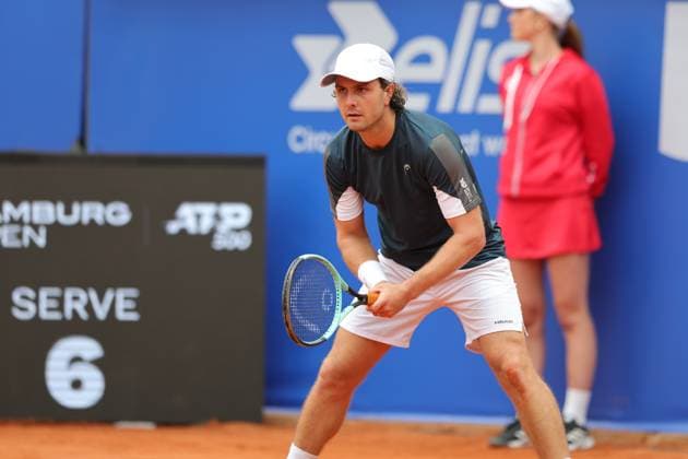Tennis Men ATP, Tennis Men Tour 500 European Open Hamburg, Hamburg Open ATP 500 2024 Qualifying Round , 13 07 2024, Marco Trungelliti ARG Copyright: FernandoxSoares