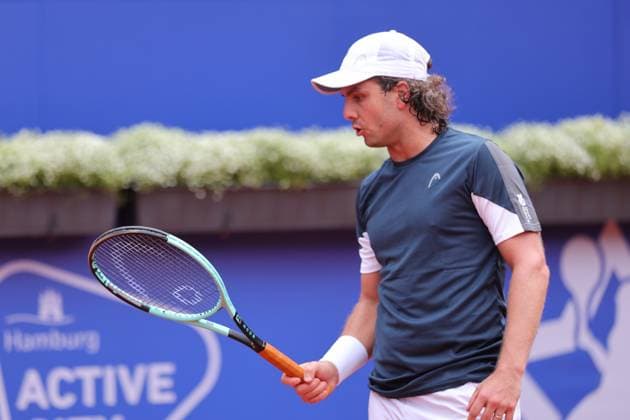 Tennis Men ATP, Tennis Men Tour 500 European Open Hamburg, Hamburg Open ATP 500 2024 Qualifying Round , 13 07 2024, Marco Trungelliti ARG Copyright: FernandoxSoares