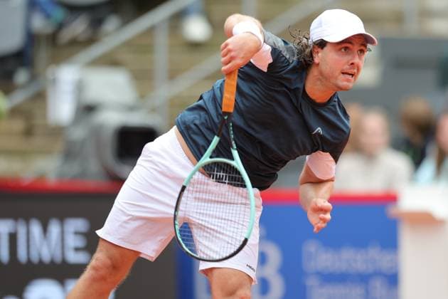 Tennis Men ATP, Tennis Men Tour 500 European Open Hamburg, Hamburg Open ATP 500 2024 Qualifying Round , 13 07 2024, Marco Trungelliti ARG Copyright: FernandoxSoares