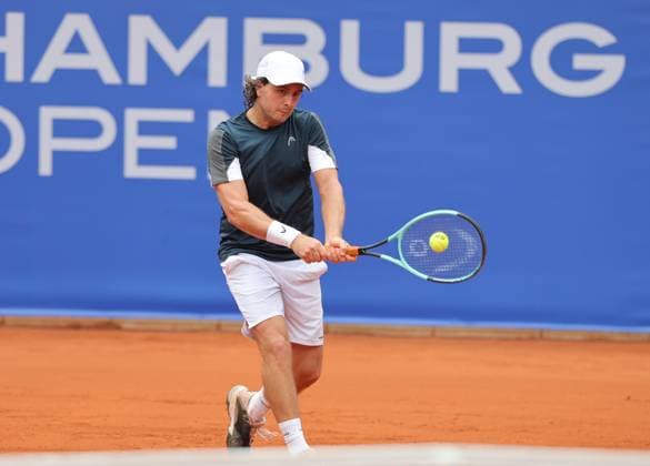 Tennis Men ATP, Tennis Men Tour 500 European Open Hamburg, Hamburg Open ATP 500 2024 Qualifying Round , 13 07 2024, Marco Trungelliti ARG Copyright: FernandoxSoares