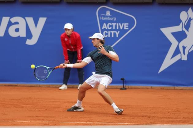 Tennis Men ATP, Tennis Men Tour 500 European Open Hamburg, Hamburg Open ATP 500 2024 Qualifying Round , 13 07 2024, Marco Trungelliti ARG Copyright: FernandoxSoares