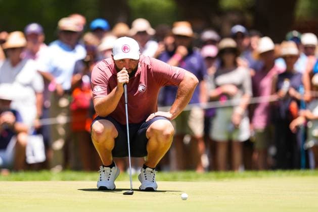 July 13, 2024, Cadiz, Cadiz, SPAIN: Jon Rahm of Legion XIII team looks on during day two of the LIV Golf Andalucia at Golf Club Royal of Valderrama on July 13, 2024 in Cadiz, Spain. Cadiz SPAIN - ZUMAa181 20240713_zaa_a181_092 Copyright: xJoaquinxCorcherox