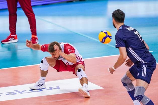 13.07.2024 KRAKOW UL. LEMA 7 ( POLAND ) SIATKOWKA MEZCZYZN ( MEN S VOLLEYBALL ) XXI MEMORIAL HUBERTA JERZEGO WAGNERA MECZ POLSKA - NIEMCY ( GAME POLAND - GERMANY ) NZ JAKUB POPIWCZAK FOTO BORYS GOGULSKI CYFRASPORT NEWSPIX.PL --- Newspix.pl  20240713_CSBG_0028