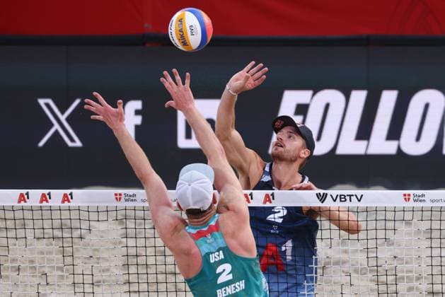 BEACHVOLLEYBALL - Beach Pro Vienna VIENNA,AUSTRIA,13.JUL.24 - Beach volleyball, Beachvolleyball - A1 Beach Pro Vienna. Image shows Christian Sandlie Sorum (NOR).  GEPAxpictures xMathiasxMandl