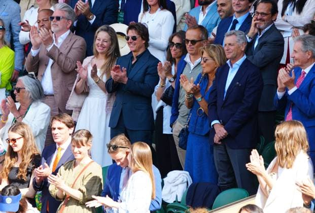 Tom Cruise Wimbledon Tennis Championships, Day 13, The All England Lawn Tennis and Croquet Club, London, UK - 13 Jul 2024  Copyright: xJavierxGarcia Shutterstockx 14584798eq