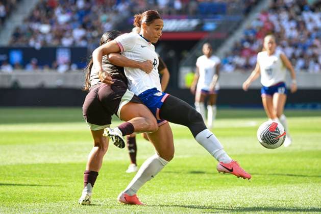 Harrison, United States, July 13, 2024: Lynn Williams (8 United States) during the International Friendly, Länderspiel, Nationalmannschaft between United States and Mexico at Red Bull Arena in Harrison, NJ, United States (EDITORIAL USAGE ONLY). (Rebekah Wynkoop SPP) Copyright: xRebekahxWynkoopx xSPPx spp-en-ReWySp-D51_3941_1