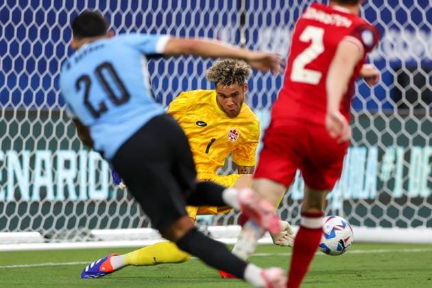 Football, Copa America, Match for 3rd place, Uruguay - Canada