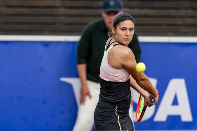 240714 Julia Riera of Argentina during the double final of Nordea Open day 7 on July 14, 2024 in Bastad Photo Niclas Jönsson BILDBYRAN COP 273 NO0280 tennis dam wta nordea open bastad dag 7 bbeng final double final  Copyright: NICLASxJÖNSSON BB240714NO007