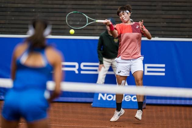 240714 Tsao Chia yi of Taiwan during the double final of Nordea Open day 7 on July 14, 2024 in Bastad Photo Niclas Jönsson BILDBYRAN COP 273 NO0280 tennis dam wta nordea open bastad dag 7 bbeng final double final  Copyright: NICLASxJÖNSSON BB240714NO019