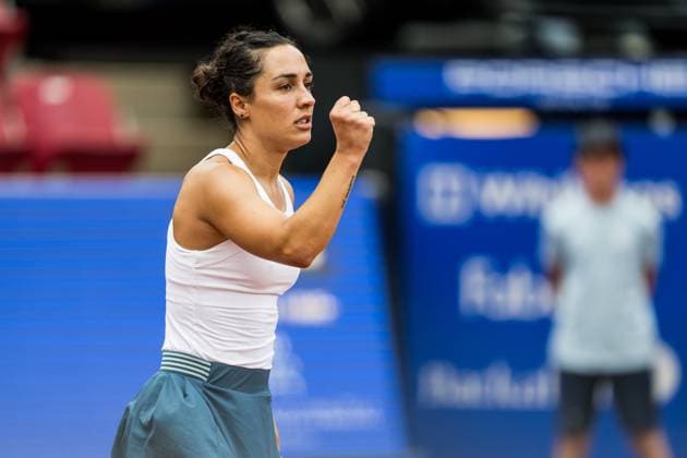 240714 Martina Trevisan of Italy during the final of Nordea Open day 7 on July 14, 2024 in Bastad Photo Niclas Jönsson BILDBYRAN COP 273 NO0280 tennis dam wta nordea open bastad dag 7 bbeng final double final  Copyright: NICLASxJÖNSSON BB240714NO039