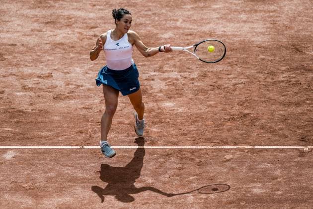240714 Martina Trevisan of Italy during the final of Nordea Open day 7 on July 14, 2024 in Bastad Photo Niclas Jönsson BILDBYRAN COP 273 NO0280 tennis dam wta nordea open bastad dag 7 bbeng final double final  Copyright: NICLASxJÖNSSON BB240714NO045