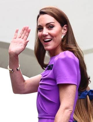 Catherine Princess of Wales and Princess Charlotte Wimbledon Tennis Championships, Day 14, The All England Lawn Tennis and Croquet Club, London, UK - 14 Jul 2024  Copyright: xJamesxMarsh Shutterstockx 14584815h