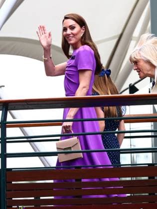 Catherine Princess of Wales and Princess Charlotte Wimbledon Tennis Championships, Day 14, The All England Lawn Tennis and Croquet Club, London, UK - 14 Jul 2024  Copyright: xJamesxMarsh Shutterstockx 14584815j
