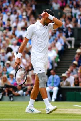 Novak Djokovic during the Gentlemen s Singles final Wimbledon Tennis Championships, Day 14, The All England Lawn Tennis and Croquet Club, London, UK - 14 Jul 2024  Copyright: xJavierxGarcia Shutterstockx 14584814bo