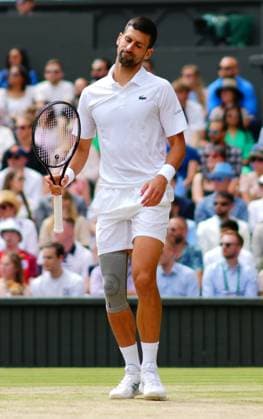 Novak Djokovic during the Gentlemen s Singles final Wimbledon Tennis Championships, Day 14, The All England Lawn Tennis and Croquet Club, London, UK - 14 Jul 2024  Copyright: xJavierxGarcia Shutterstockx 14584814bp