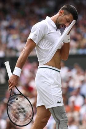 Novak Djokovic of Serbia Wimbledon Tennis Championships, Day 14, The All England Lawn Tennis and Croquet Club, London, UK - 14 Jul 2024  Copyright: xEllaxLing Shutterstockx 14584816r