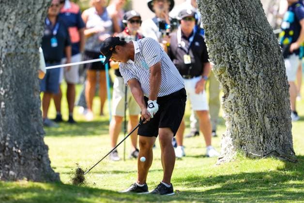 July 14, 2024, Cadiz, Cadiz, SPAIN: Danny Lee of Iron Heads team in action during the final round of the LIV Golf Andalucia at Golf Club Royal of Valderrama on July 14, 2024 in Cadiz, Spain. Cadiz SPAIN - ZUMAa181 20240714_zaa_a181_016 Copyright: xJoaquinxCorcherox