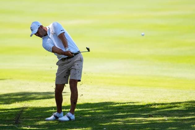 July 14, 2024, Cadiz, Cadiz, SPAIN: Martin Kaymer of Cleeks team in action during the final round of the LIV Golf Andalucia at Golf Club Royal of Valderrama on July 14, 2024 in Cadiz, Spain. Cadiz SPAIN - ZUMAa181 20240714_zaa_a181_024 Copyright: xJoaquinxCorcherox
