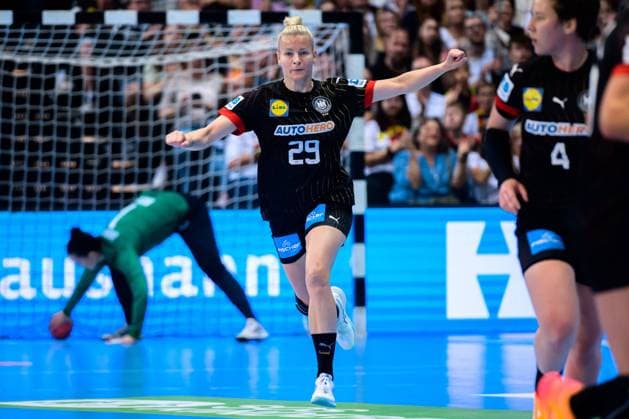 Dortmund, Germany Womens international match Germany Brazil Antje Döll Doell Germany Dortmund Westfalenhalle North Rhine-Westphalia Germany