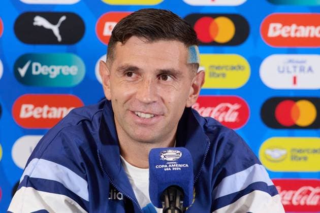 Football, Copa America, Argentina national team, Press conference