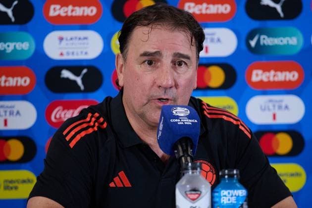 RECORD DATE NOT STATED Copa America USA 2024 Colombia press conference, PK, Pressekonferenz Nestor Lorenzo head coach of Colombia during press conference ahead of final match against Argentina as part of CONMEBOL Copa America USA 2024 at Hard Rock Stadium on July 13, 2024 in Miami Gardens, United States. MIAMI GARDENS FLORIDA UNITED STATES  Copyright: xJorgexMartinezx 20240713160305_CA_F_2024_COL_PRESS_LORENZO9