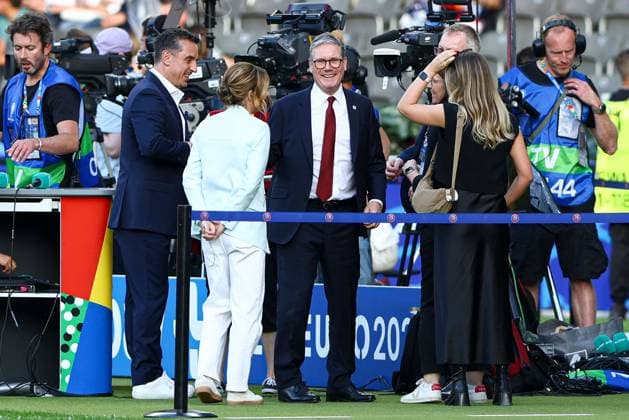 EURO 2024, Final, Spain - England, Prime Minister Sir Keir Starmer