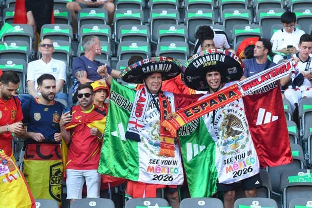 Football, Men, Season 2023 24, UEFA Euro EM 2024, Final in Berlin, Spain England, Spectators Fans , 14 07 2024, Copyright: xSebastianxRäppold MatthiasxKochx